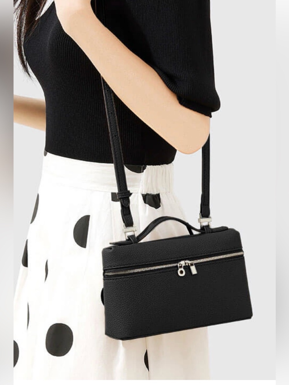 Leather Crossbody and clutch Bag